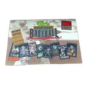 Vintage 1992 Classic Major League Baseball Trivia Board Game Collector's Edition
